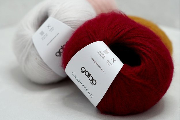 Gabo wool Cashmerini mezgimo siūlai