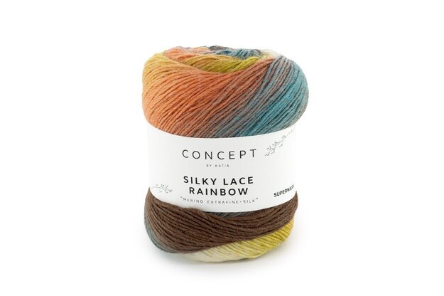 Concept by Katia Silky Lace Rainbow siūlai 307