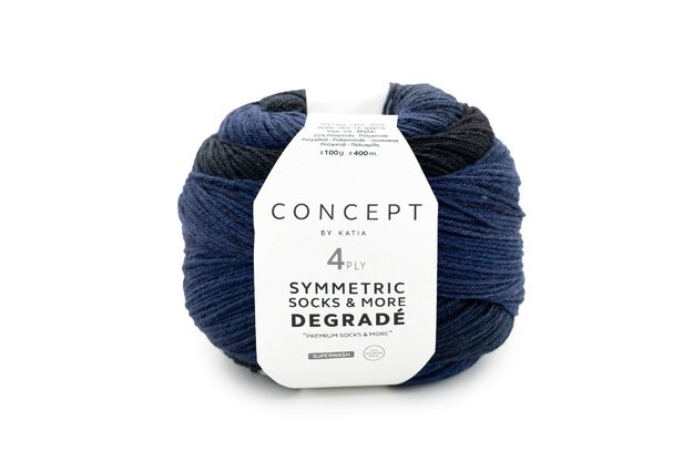 Concept by Katia Symmetric Socks & More - Degrade siūlai 52