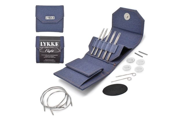 LYKKE Flight 3.5 Denim prisukamu virbalų rinkinys (trumpintų)