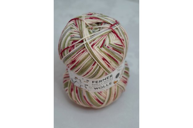 Ferner Wolle Mally socks weihnachtsedition siūlai 24.12.26