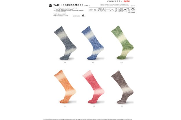 Concept by Katia TAIMI SOCKS siūlai 103 1