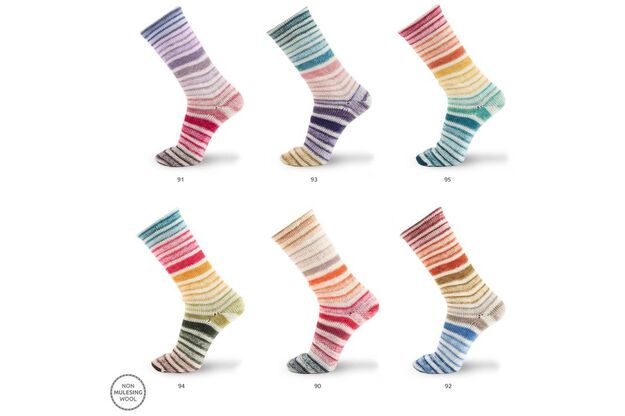 Concept by Katia Symmetric Socks & More Infinity siūlai 95 1