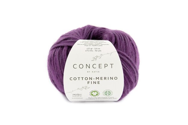 Concept by Katia Cotton Merino Fine siūlai 96
