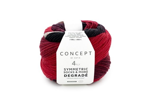 Concept by Katia Symmetric Socks & More - Degrade siūlai 53