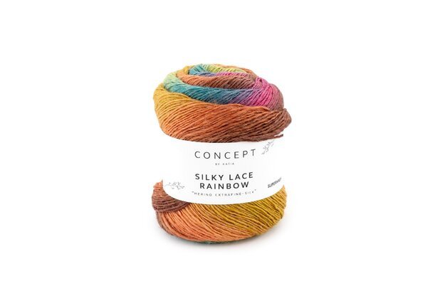 Concept by Katia Silky Lace Rainbow siūlai 301