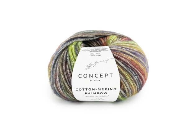 Cotton merino Rainbow siūlai 503