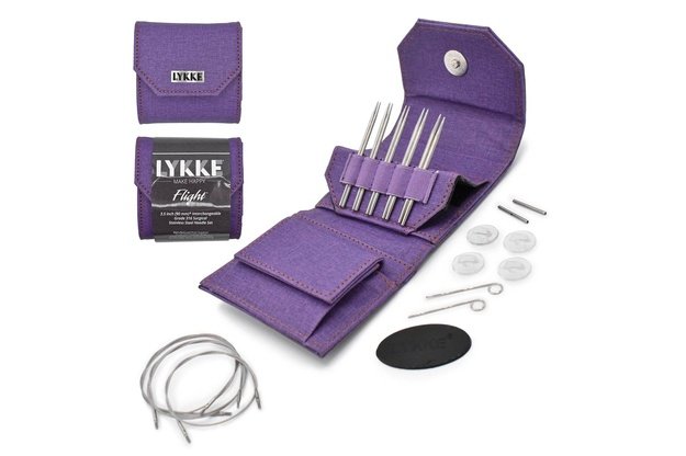 LYKKE Flight 3.5 Purple prisukamu virbalų rinkinys (trumpintų)
