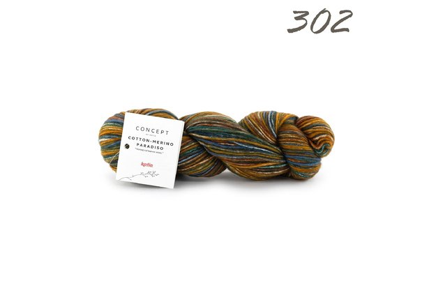 Concept by Katia Cotton Merino Paradiso siūlai 302