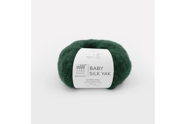 Gabo wool Baby Silk Yak 9172 siūlai