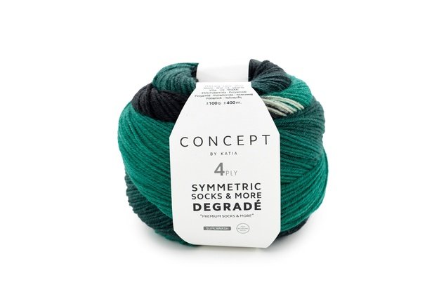 Concept by Katia Symmetric Socks & More - Degrade siūlai 55