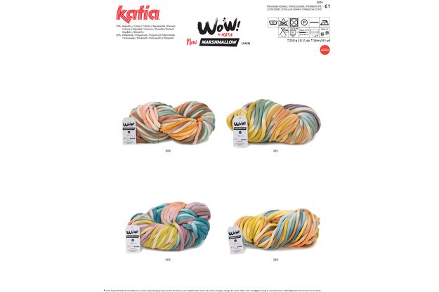 Katia WOW Marshmallow siūlai 303
