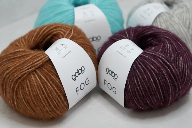Gabo wool FOG mezgimo siūlai