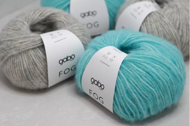 Gabo wool FOG mezgimo siūlai