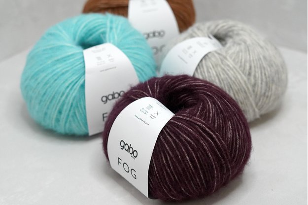 Gabo wool FOG mezgimo siūlai