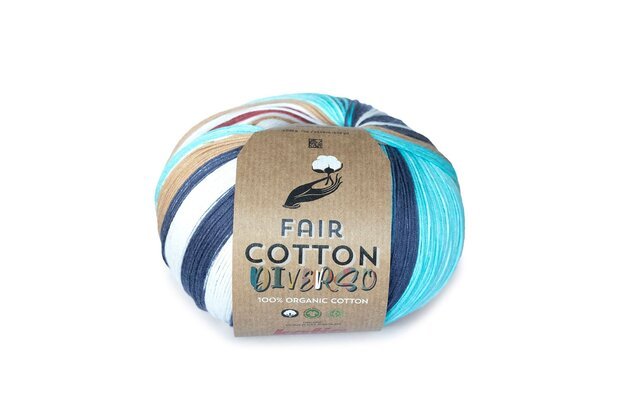 Katia Fair Cotton Diverso siūlai 400