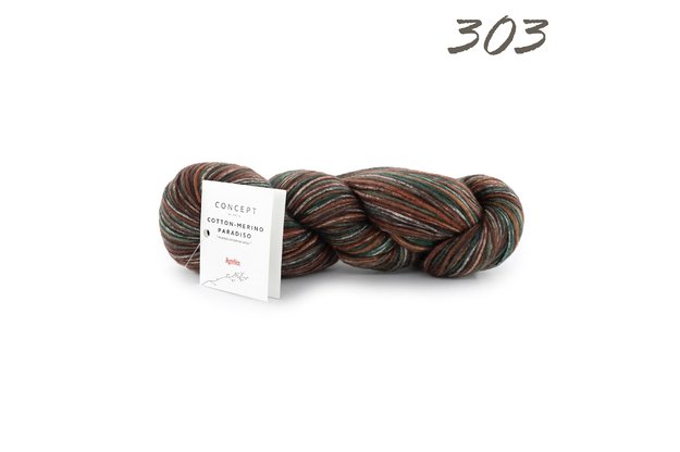 Concept by Katia Cotton Merino Paradiso siūlai 303