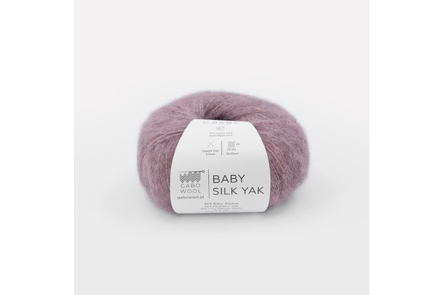 Gabo wool Baby Silk Yak 9716 siūlai