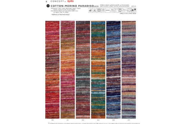 Concept by Katia Cotton Merino Paradiso siūlai 304 1