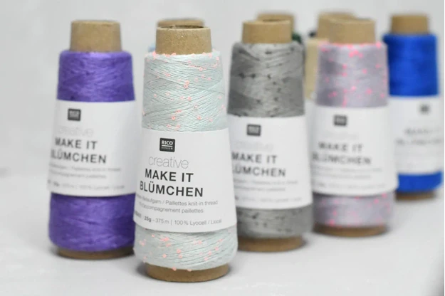 Rico Design Creative Make It Blümchen dekoratyviniai siūlai