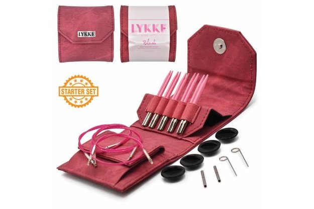 LYKKE Crafts Blush prisukamu virbalų rinkinys (trumpintų)