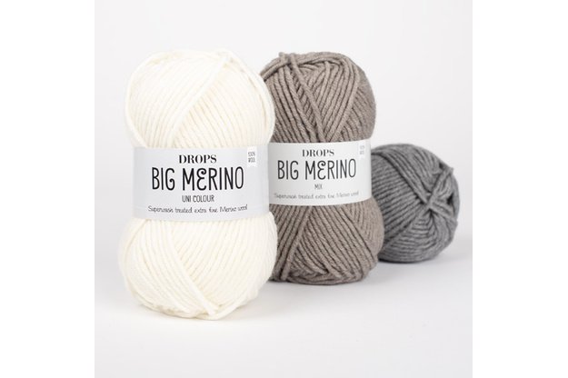 DROPS Big Merino mezgimo siūlai
