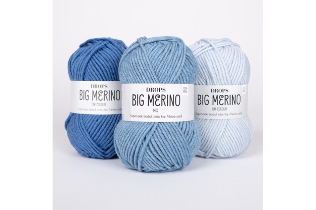 DROPS Big Merino mezgimo siūlai