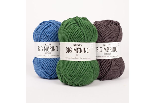 DROPS Big Merino mezgimo siūlai