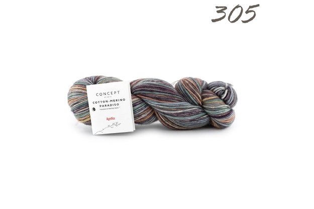 Concept by Katia Cotton Merino Paradiso siūlai 305