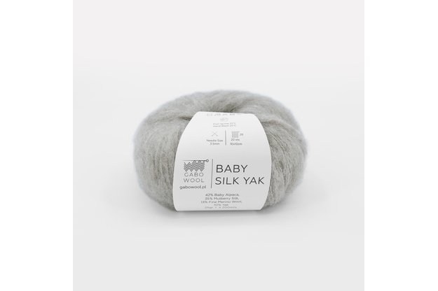Gabo wool Baby Silk Yak 9636 siūlai
