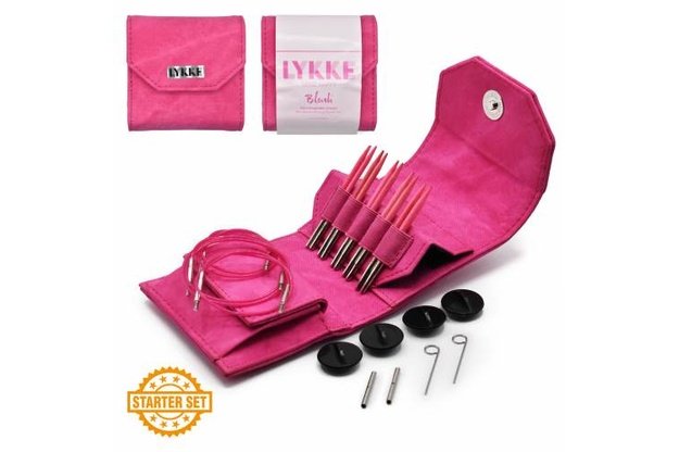 LYKKE Crafts Blush prisukamu virbalų rinkinys (trumpintų)