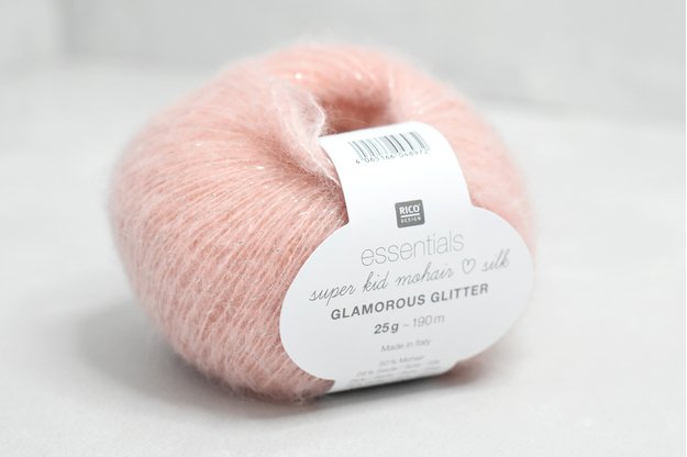 Essentials Super Kid Mohair Loves Silk Glamorous Glitter siūlai 003