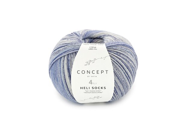 Concept by Katia HELI SOCKS siūlai 303