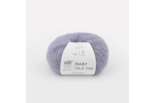 Gabo wool Baby Silk Yak 9741 siūlai
