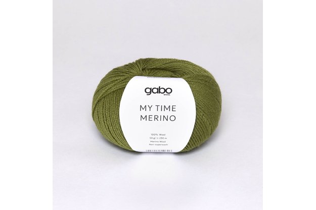 Gabo Wool My Time Merino  9612 siūlai