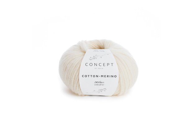 Cotton merino siūlai 100