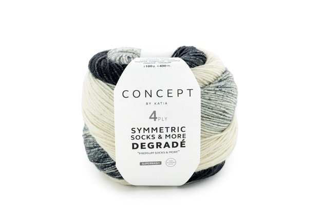 Concept by Katia Symmetric Socks & More - Degrade siūlai 50