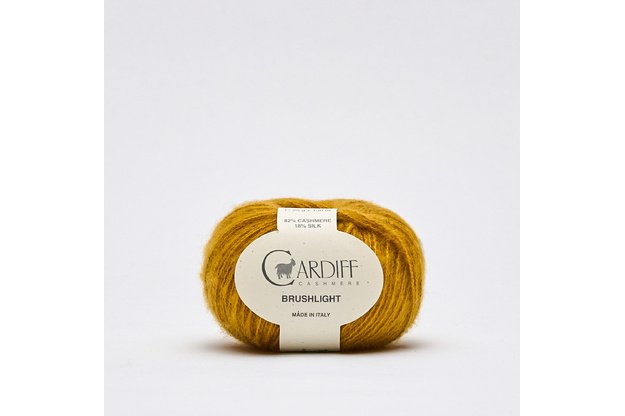 Cardiff Cashmere Brushlight mezgimo siūlai