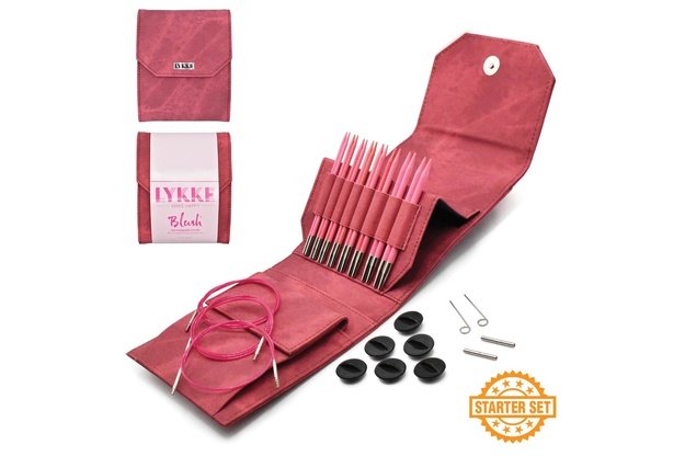 LYKKE Crafts Blush prisukamu virbalų rinkinys 
