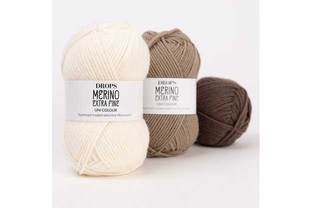 DROPS Merino Extra Fine mezgimo siūlai