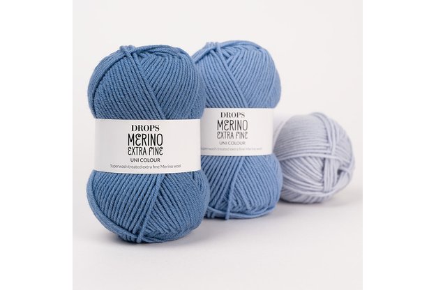 DROPS Merino Extra Fine mezgimo siūlai