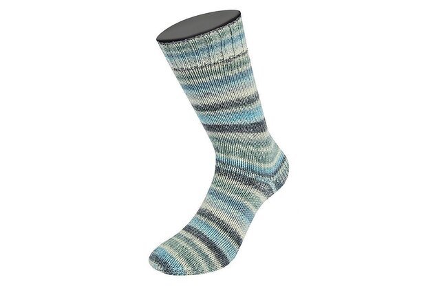Lana Grossa Cool wool 4 Socks 7751 siūlai