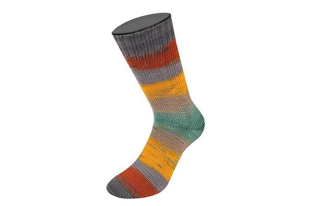 Lana Grossa Cool wool 4 Socks 7794 siūlai