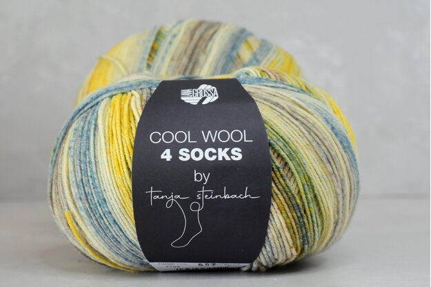 Lana Grossa Cool wool 4 Socks 7759 siūlai