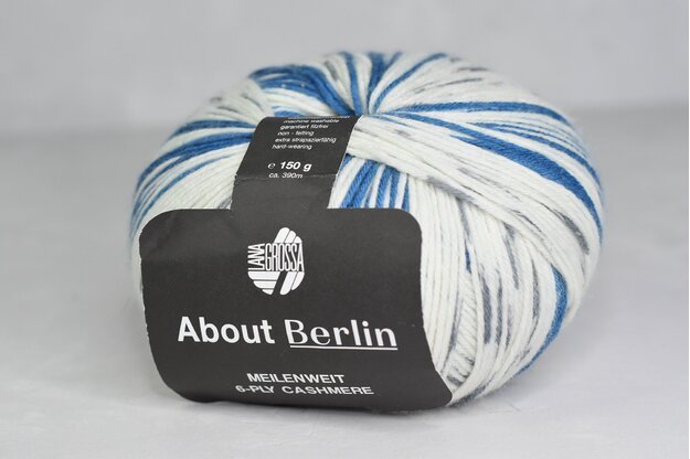 Lana Grossa  About Berlin Meilenweit 6-ply Cashmere 460 siūlai