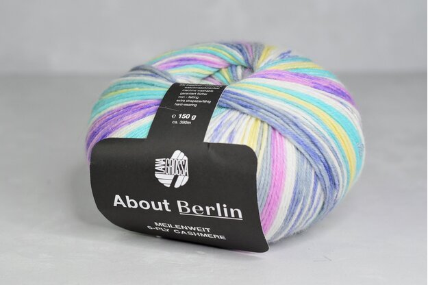 Lana Grossa  About Berlin Meilenweit 6-ply Cashmere 559 siūlai