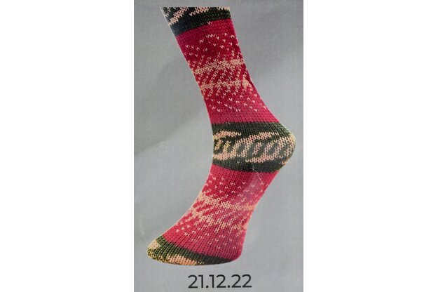 Ferner Wolle Mally socks weihnachtsedition siūlai 21.12.22